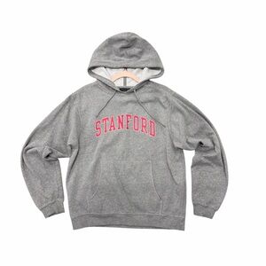 Stanford University Gray Fleece Hoodie Jones & Mitchell Size Small